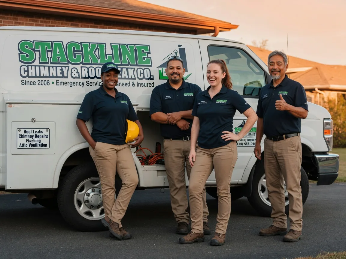 Chimney flashing repair company in Clarks Grove, MN